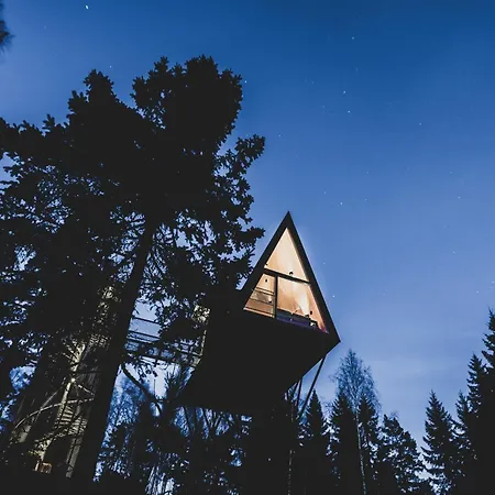 Pan Treetop Cabins Asnes Exterior photo