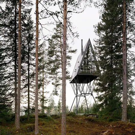 Pan Treetop Cabins Asnes Exterior photo
