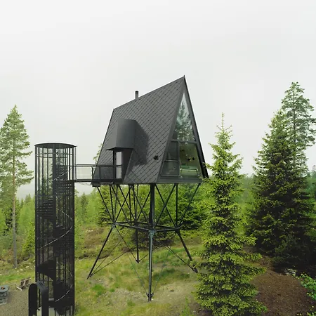 Pan Treetop Cabins Asnes Exterior photo