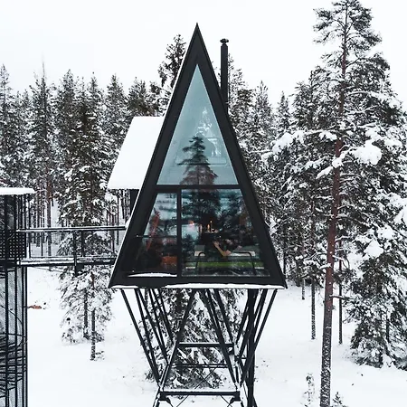 Pan Treetop Cabins Asnes Exterior photo